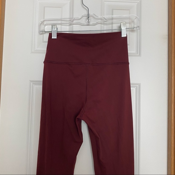 Sezane EPS Mauve Pink High Waisted Leggings Size XS - Picture 7 of 12